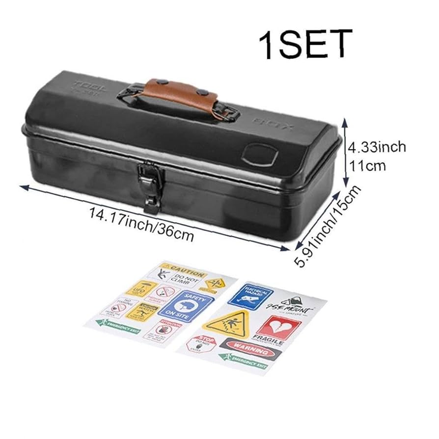 Amazon.co.jp: ツールボックス 工具箱 多機能 金属製 ステッカー